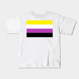 Non-Binary Pride Flag Kids T-Shirt